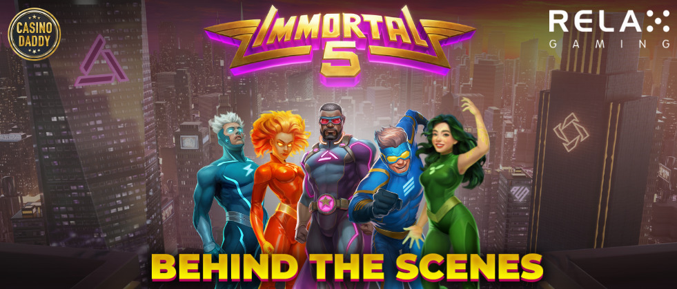 Immortal 5: Behind the Scenes of a new superhero slot