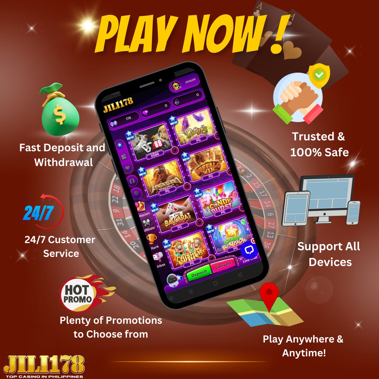 Gameplay at Mga Feature